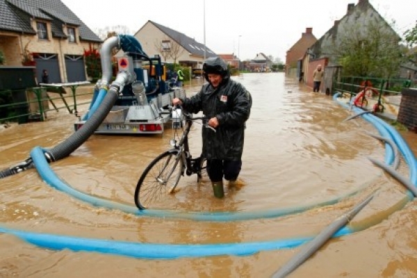 Belgia - powódz
