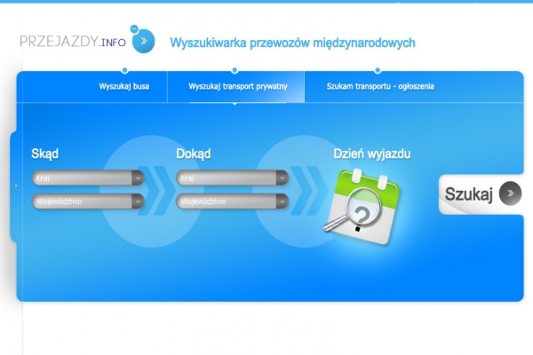 Wyszukiwarka przewozów Polska-Holandia