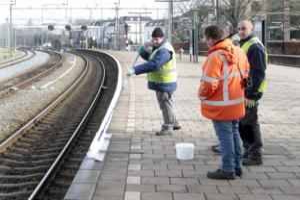 Polacy malują perony