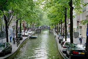 Sieć holenderskich kanałów wodnych