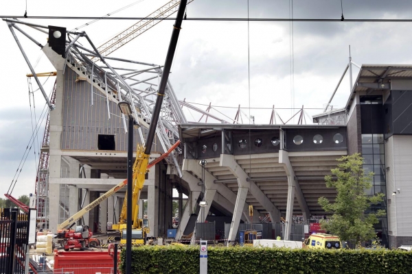 Holandia - stadion - ofiary